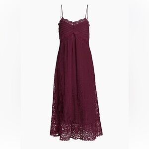 Farm Rio lace midi dress